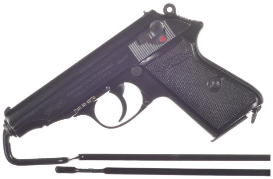 Danish Police Marked Walther PP Semi-Automatic Pistol