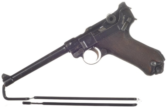 World War I German DWM "1917" Dated Navy Luger Pistol