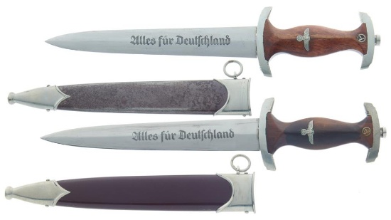 Two German SA Dress Daggers