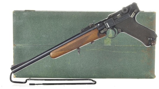 DWM Luger Semi-Automatic Pistol in Carbine Configuration