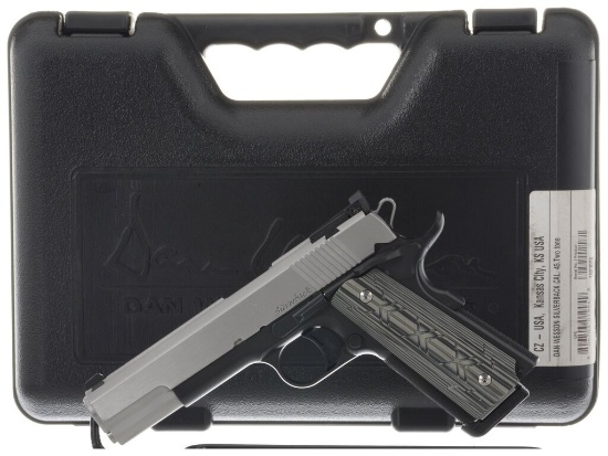 Dan Wesson Silverback Semi-Automatic Pistol with Case