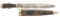 Slater Brothers Thick Handle Knife with Sheath