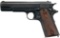 World War I Contract U.S. Colt Model 1911 Semi-Automatic Pistol