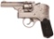 Union Fire Arms Automatic Revolver in Nickel