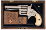 Colt London Retailer Cased Engraved Cloverleaf Revolver