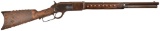 Native American Style Decorated Winchester Model 1876 Rifle