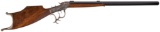 Engraved Marlin Ballard Schuetzen Rifle with Al Siegrist Barrel