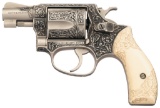 Guiseppi Forte Signed Engraved Smith & Wesson Model 36 Revolver