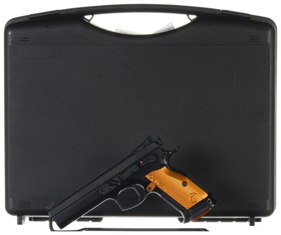 CZ Model 75 Tactical Sports Semi-Automatic Pistol with Case