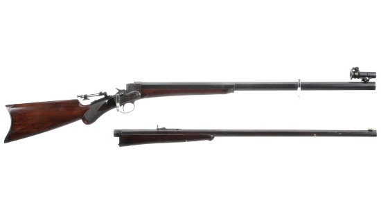 Remington Hepburn No. 3 Single Shot Rifle with Extra Barrel