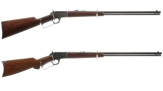 Two Marlin Lever Action Rimfire Rifles