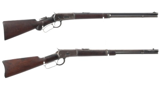 Two Winchester Lever Action Long Guns