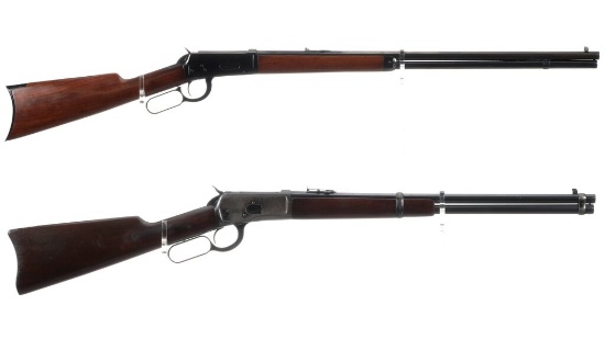 Two Winchester Lever Action Long Guns