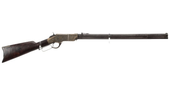 Engraved Copy of a New Haven Arms Henry Lever Action Rifle