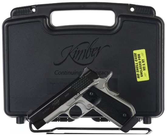 Kimber Custom Shop Super Carry Pro Pistol with Case