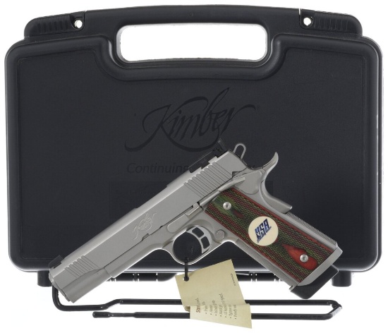 Kimber Team Match II Semi-Automatic Pistol with Case