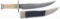 G. Wostenholm & Son I-XL Marked Bowie Knife with Scabbard