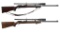 Two Winchester Model 52 Bolt Action Rifles with Scopes