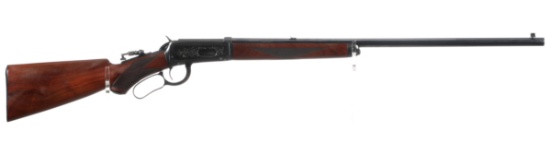 Engraved Winchester Deluxe Style Model 94 Lever Action Rifle