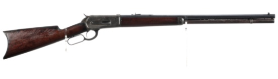 Antique Winchester Model 1886 Lever Action Rifle in .45-90 W.C.F