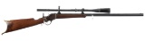 Winchester Model 1885 High Wall Single Shot Rifle with Scope
