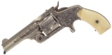 New York Engraved Smith & Wesson 38 Single Action Revolver
