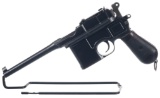 German Mauser C96 Pistol with Holster Stock