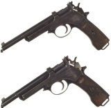 Two Austro-Hungarian Steyr Mannlicher 1905 Pistols