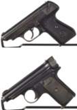 Two German Sauer & Sohn Semi-Automatic Pistols