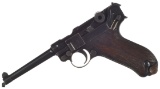 DWM Blank Chamber Commercial Luger Semi-Automatic Pistol