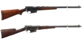 Two Remington Semi-Automatic Rifles