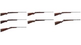 Seven Winchester Bolt Action Rimfire Rifles