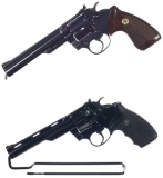 Two Colt Trooper Double Action Revolvers