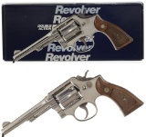 Two Detroit Police Marked Smith & Wesson Double Action Revolvers