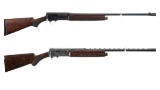 Two 20 Gauge Semi-Automatic Shotguns