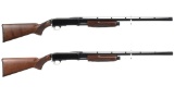 Two Browning BPS Slide Action Shotguns
