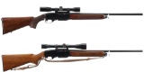 Two Remington model 742 Woodsmaster Semi-Automatic Rifles