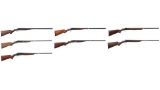 Seven American Single Shot Shotguns
