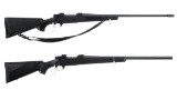 Two Howa Model 1500 Bolt Action Rifles