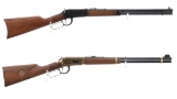 Two Winchester Commemorative Lever Action Long Guns