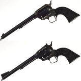 Two Colt .22 Single Action Army Revolvers