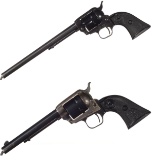 Two Colt Single Action Rimfire Revolvers
