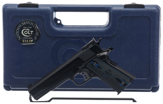 Limited Edition Colt/Talo National Match Deluxe Pistol with Case