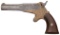Engraved James Reid Model No. 2 Knuckle Duster Revolver