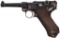 Pre-War 1937 Dated Royal Dutch Navy Mauser Banner Luger Pistol