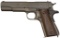 World War II U.S. Remington-Rand Model 1911A1 Pistol