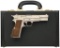 Engraved Belgian Browning Centenaire High-Power Pistol with Case
