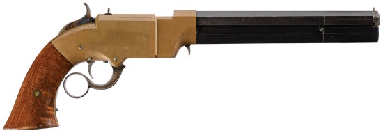 Historic Volcanic Repeating Arms Navy Pistol with Cody Letter