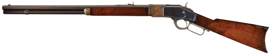 Antique Winchester Model 1873 Lever Action Rifle in .44 W.C.F.