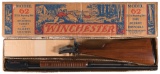Winchester Model 62A Slide Action Gallery Style Rifle with Box